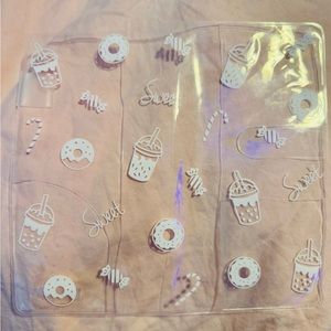 🖤sold🖤 Frappuccino Hobonichi weeks clear cover planner cover desserts